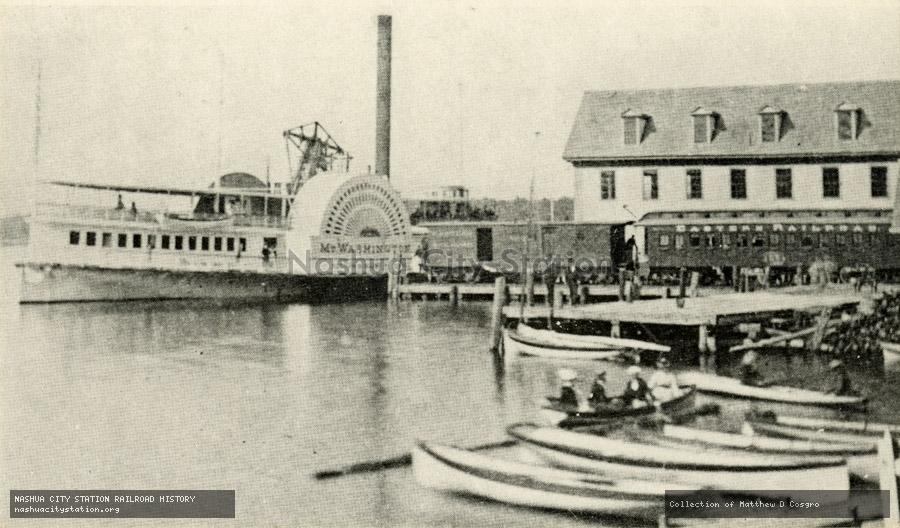Postcard: Wolfeboro Dock Station